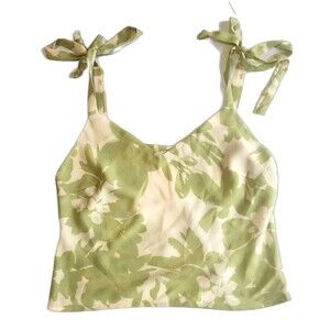 Aubrey 3+1 Women's Shirt Sz M Boho Floral Tank Top - Spring Break Ready!